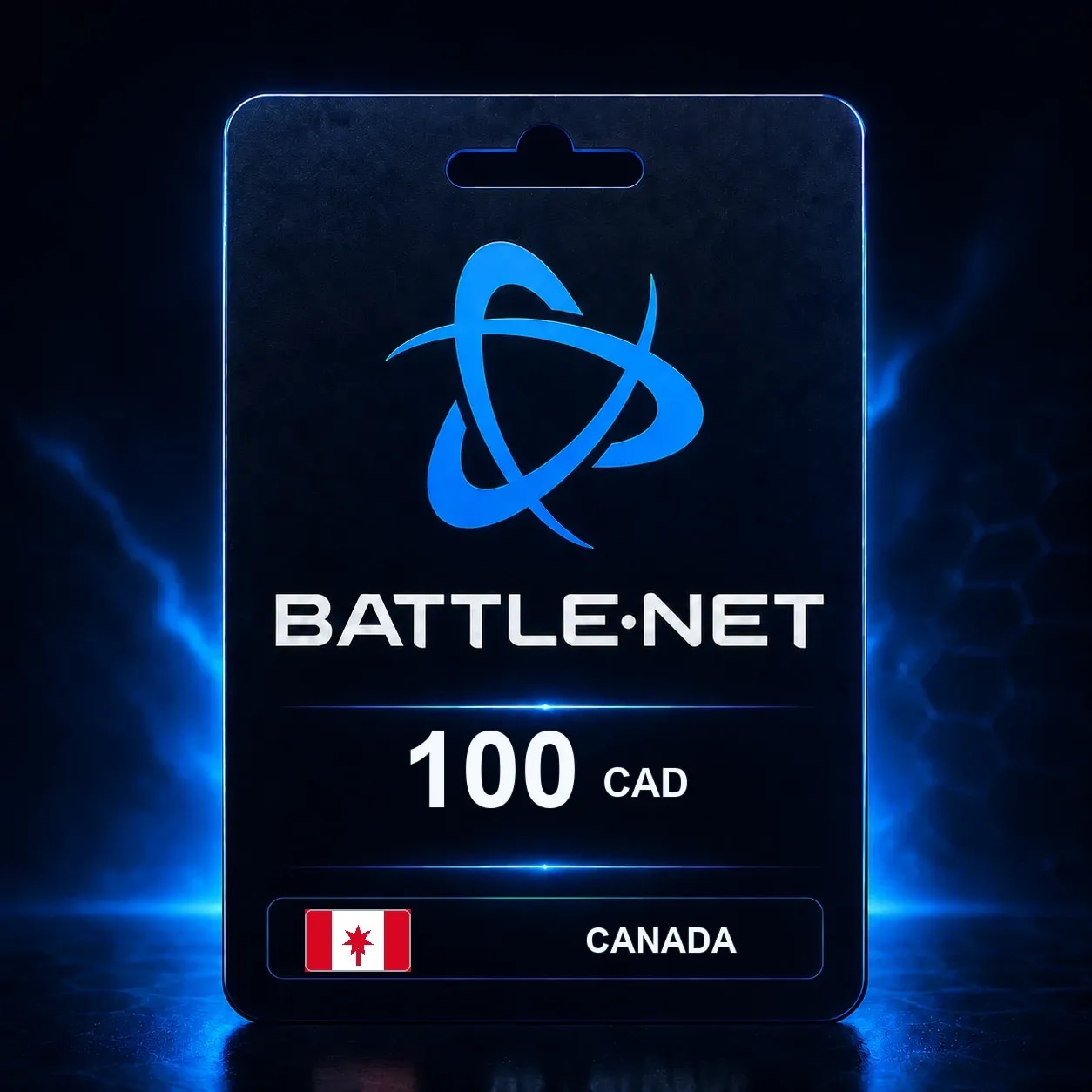 Battle.net 100 CAD — код пополнения (Канада)