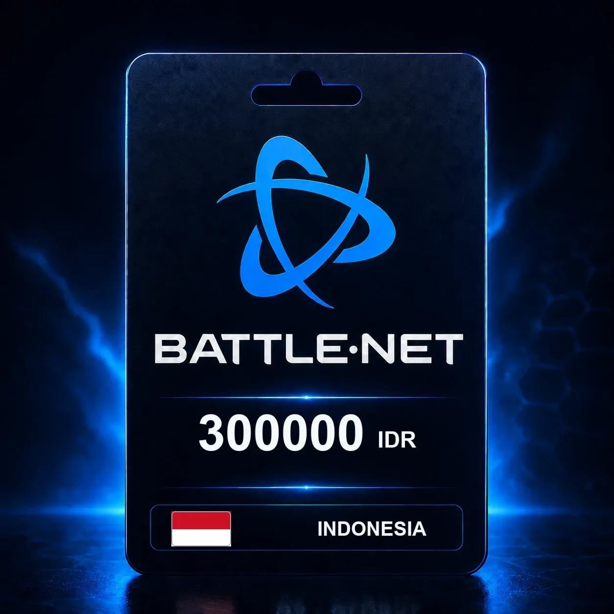 Battle.net 300000 IDR — код пополнения (Индонезия)