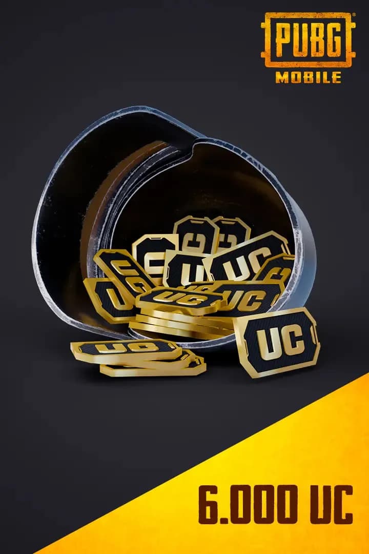 6000 UC + 2100 Бонус