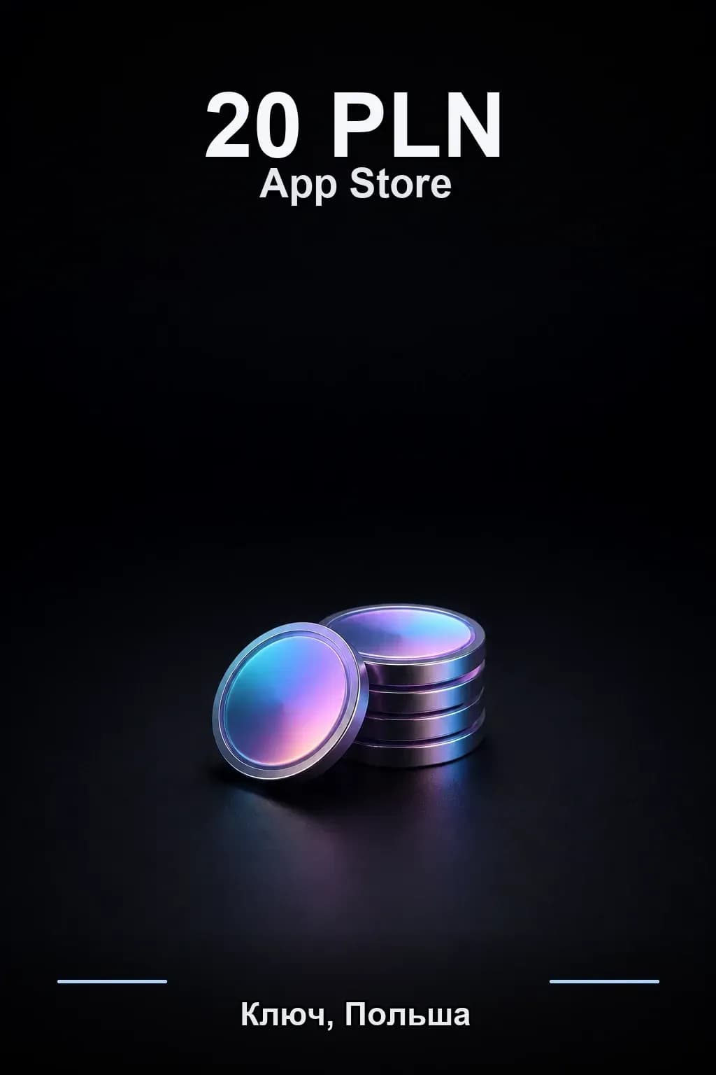 PLN 20 Apple gift card